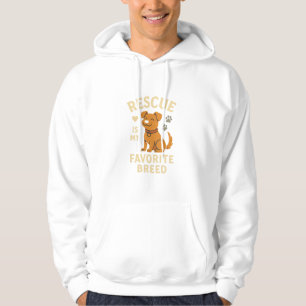 Sudadera Rescate es mi raza favorita