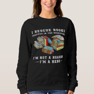 Sudadera Rescate Libro Atrapado En La Librería No Soy Un Ho