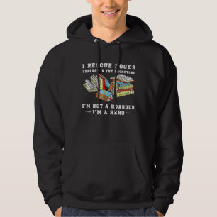 Sudadera Rescate Libro Atrapado En La Librería No Soy Un Ho