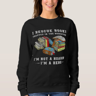 Sudadera Rescate Libro Atrapado En La Librería No Soy Un Ho