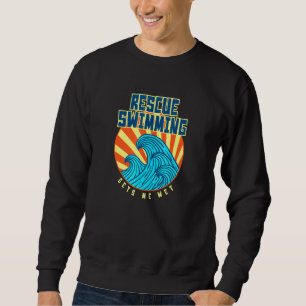 Sudadera Rescate Natación Me Hace Sol Deportes Tropicales H