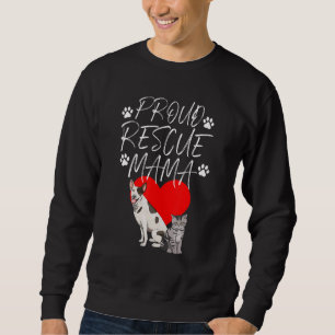 Sudadera Rescate por la paz Mamá Proteja Animal Mascota Amo
