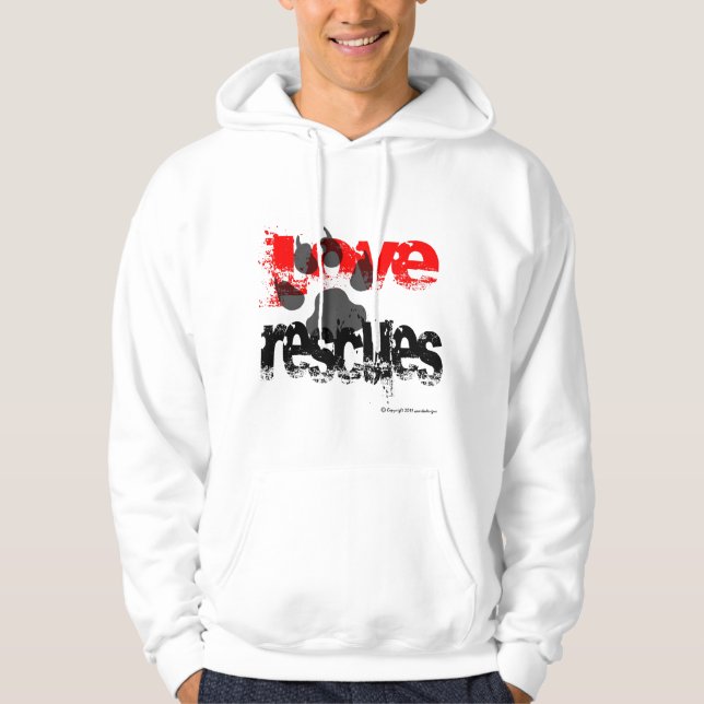 Sudadera Rescates del amor (Anverso)