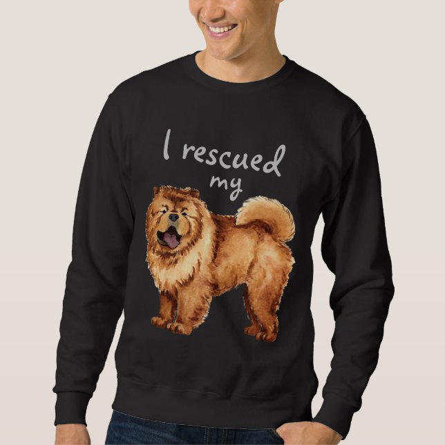Sudadera Rescue Chow Chow (Anverso)