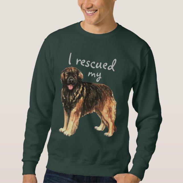 Sudadera Rescue Leonberger (Anverso)