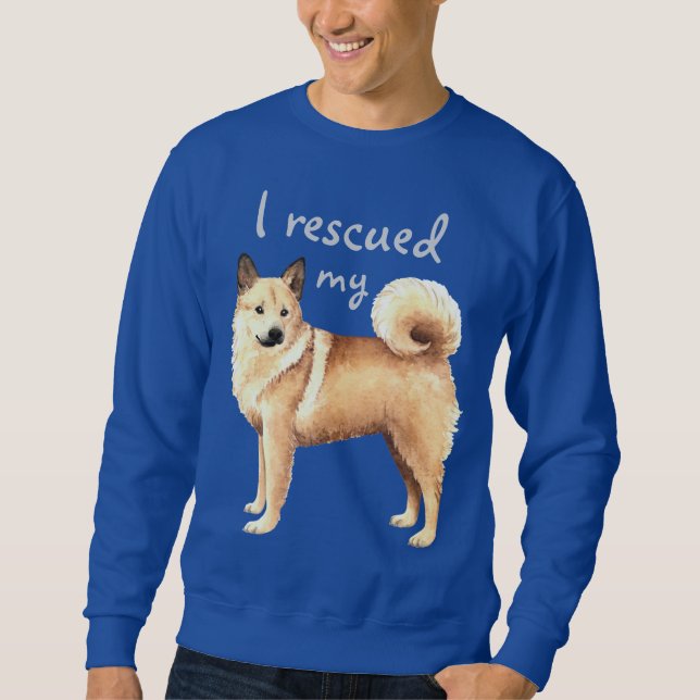 Sudadera Rescue Norwegian Buhund (Anverso)