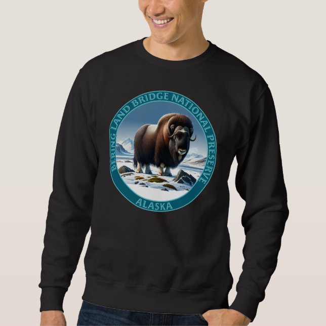 Sudadera Reserva Nacional Bering Land Bridge Alaska (Anverso)