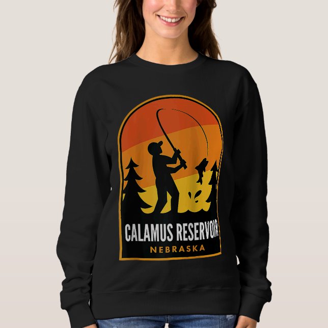 Sudadera Reservorio Calamus Nebraska Pshing Raglan (Anverso)