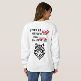 Sudadera Resiliencia, autoestima e independencia