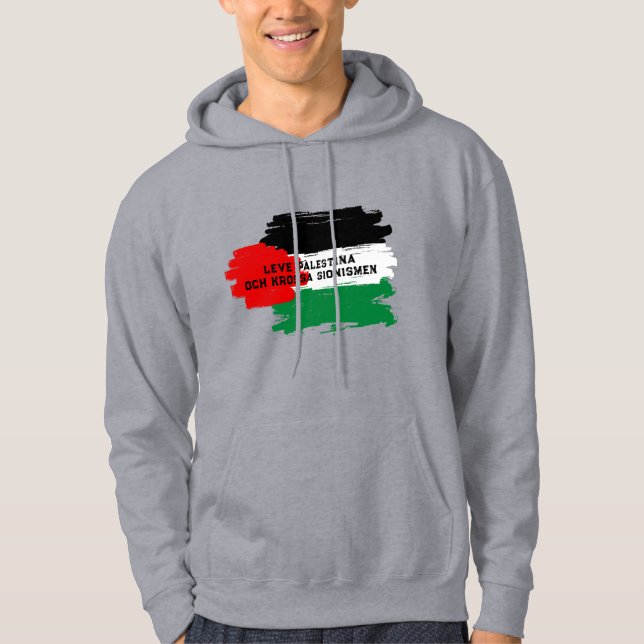 Sudadera Resiliencia palestina y refugio solidario (Anverso)