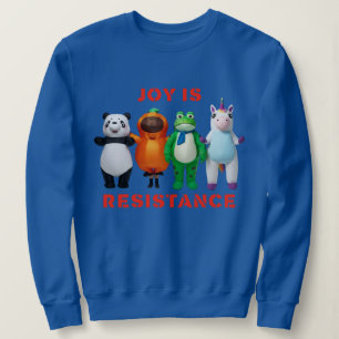 Sudadera Resist Frog Portland Rana Protesta para Hombres Mu