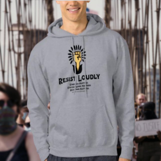 Sudadera Resist Louly Hoodie | Pro-Igualdad, Pro-Democracia (Subido por el creador)