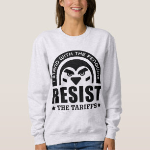 Sudadera Resistir El Pingüino Arancelario
