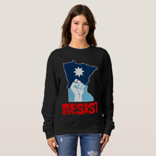 Sudadera Resistir Minnesota Puño en Alto