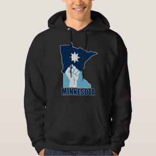 Sudadera Resistir Minnesota Puño en Alto