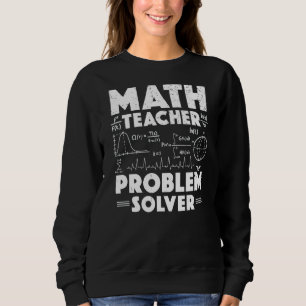 Sudadera Resolución de problemas de profesores de matemátic