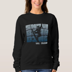 Sudadera Resort de esquí de Vail Colorado Genial Vintage Sn
