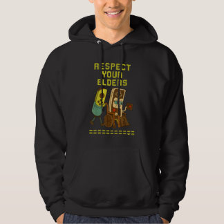 Sudadera Respect Your Elders Retro Gaming Funny Gamer 