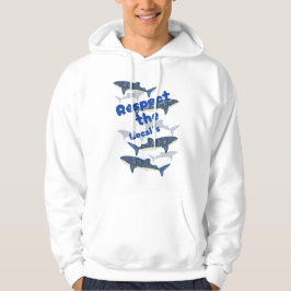 SUDADERA RESPETAR A LOS LOCALES, LA FAMILIA DE SHARK NADAND