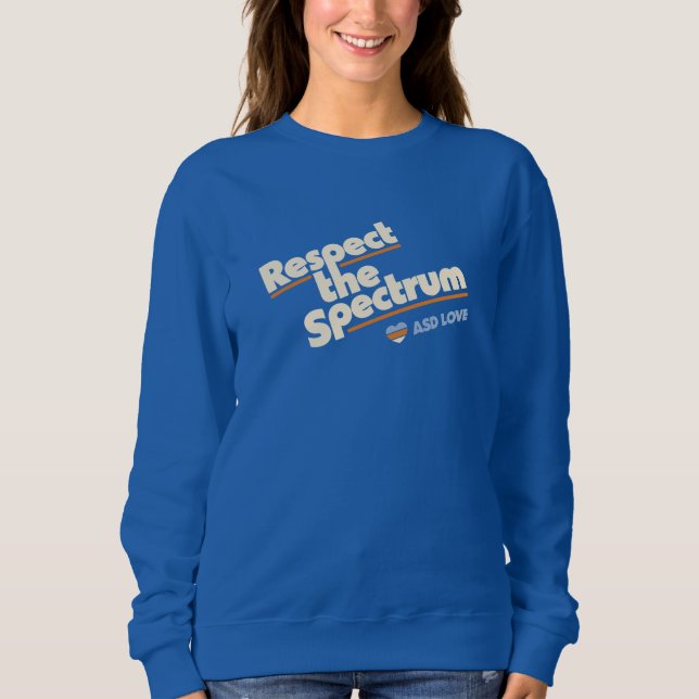 Sudadera Respetar el espectro (Anverso)