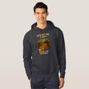Sudadera Respetar la Tierra, Levantar el Futuro