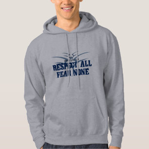 Sudadera Respete todo el miedo ningunos