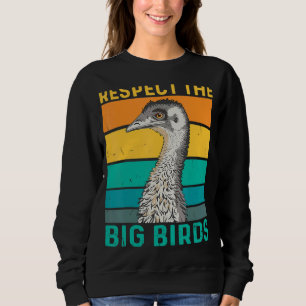 Sudadera Respeto A Las Aves Grandes Cita Para Un Pájaro De 