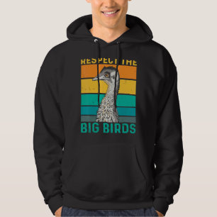 Sudadera Respeto A Las Aves Grandes Cita Para Un Pájaro De