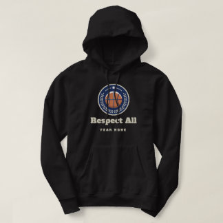 Sudadera Respeto a todos los temores Ninguno Baloncesto de