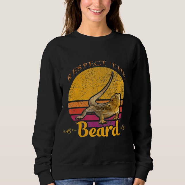 Sudadera Respeto Al Dragón Con Barba (Anverso)