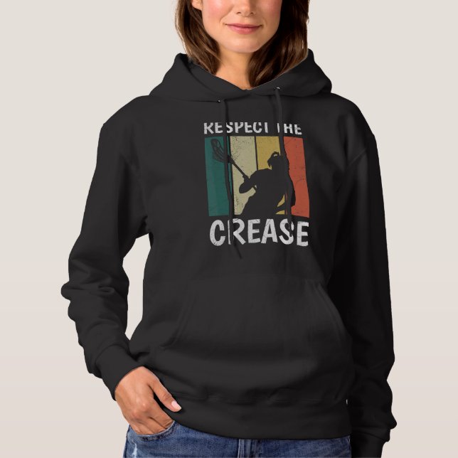 Sudadera Respeto De La Creasa Lacrosse (Anverso)