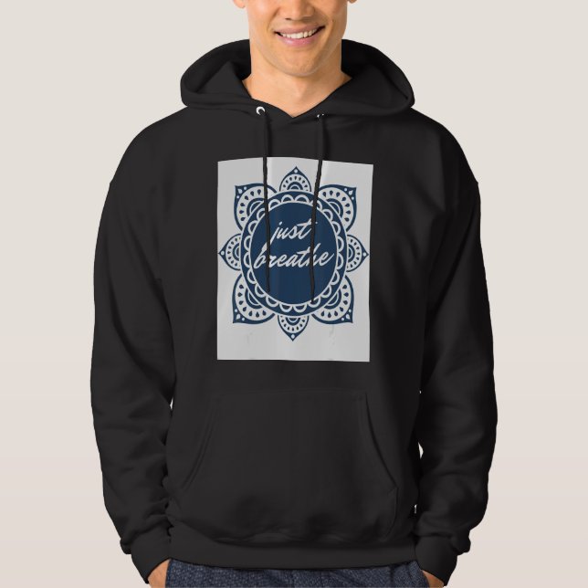 Sudadera Respira el gráfico (Anverso)