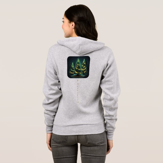 Sudadera Resplandor de Tannenbaum (Reverso completo)