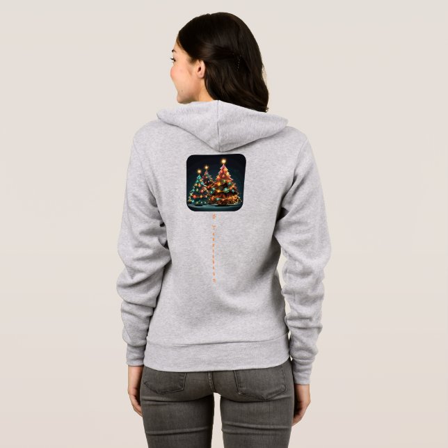 Sudadera Resplandor de Tannenbaum (Reverso completo)