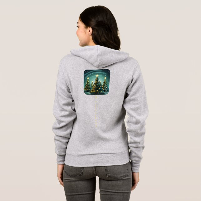 Sudadera Resplandor de Tannenbaum (Reverso completo)