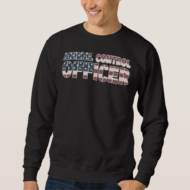 Sudadera Responsable de control de animales Bienestar anima (Anverso)