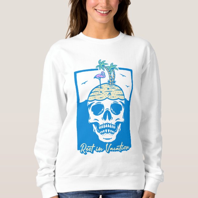 Sudadera Rest in Vacation (Anverso)
