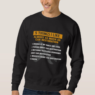 Sudadera Restaurador de coches desestabilizador