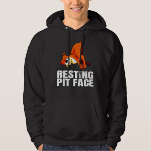 Sudadera Resting Pit Face American Pit Bull