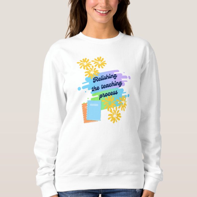 Sudadera Restringir El Proceso De Enseñanza (Anverso)