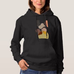 Sudadera Resumen Art Artístico Minimalista Formas modernas 