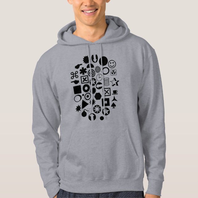 Sudadera Resumen de Dingbat (Anverso)