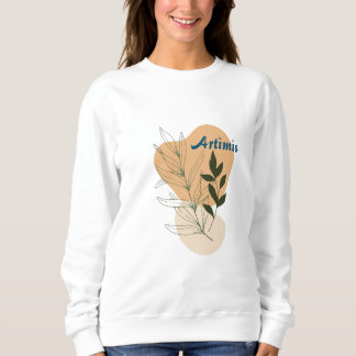 Sudadera Resumen de la Tierra Estilo Boho Diseño de Arte pa