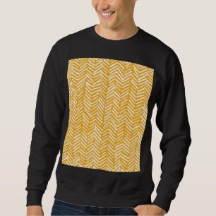 Sudadera Resumen de líneas dibujadas a mano, textura hipste