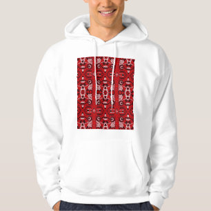 Sudadera Resumen étnico Vintage Boho Tile