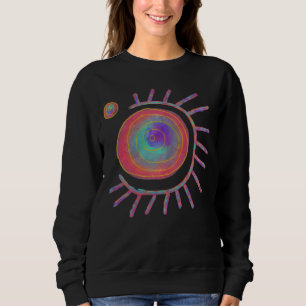 Sudadera Resumen original Arte usable