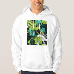 Sudadera Resumen Patrón de puntos geométricos