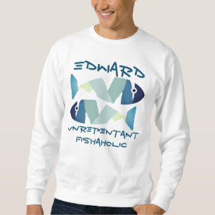 Sudadera Resumen Pescado Azul Natación