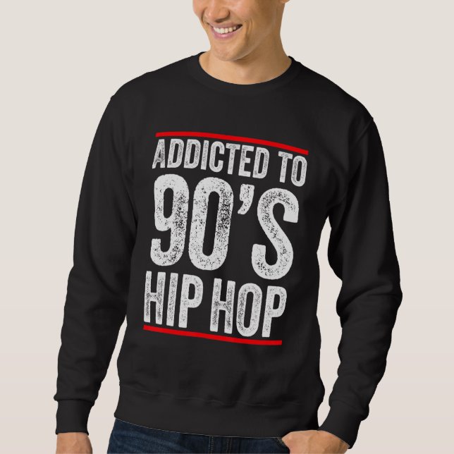 Sudadera Ret escolar de la vieja ropa de Rap de Hip Hop Gan (Anverso)