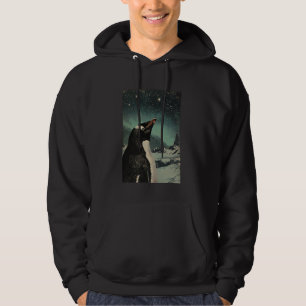 Sudadera Ret gráfico de arte pingüino Inspirador lindo